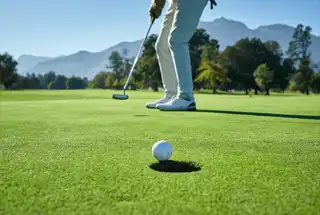 Golf Putting Area at Purva Emerald Bay